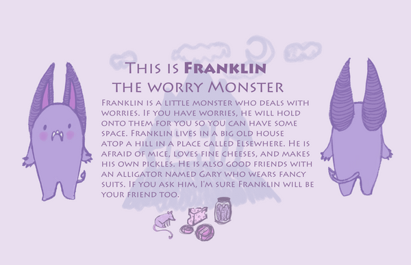 Franklin the Freftul Monster Plush