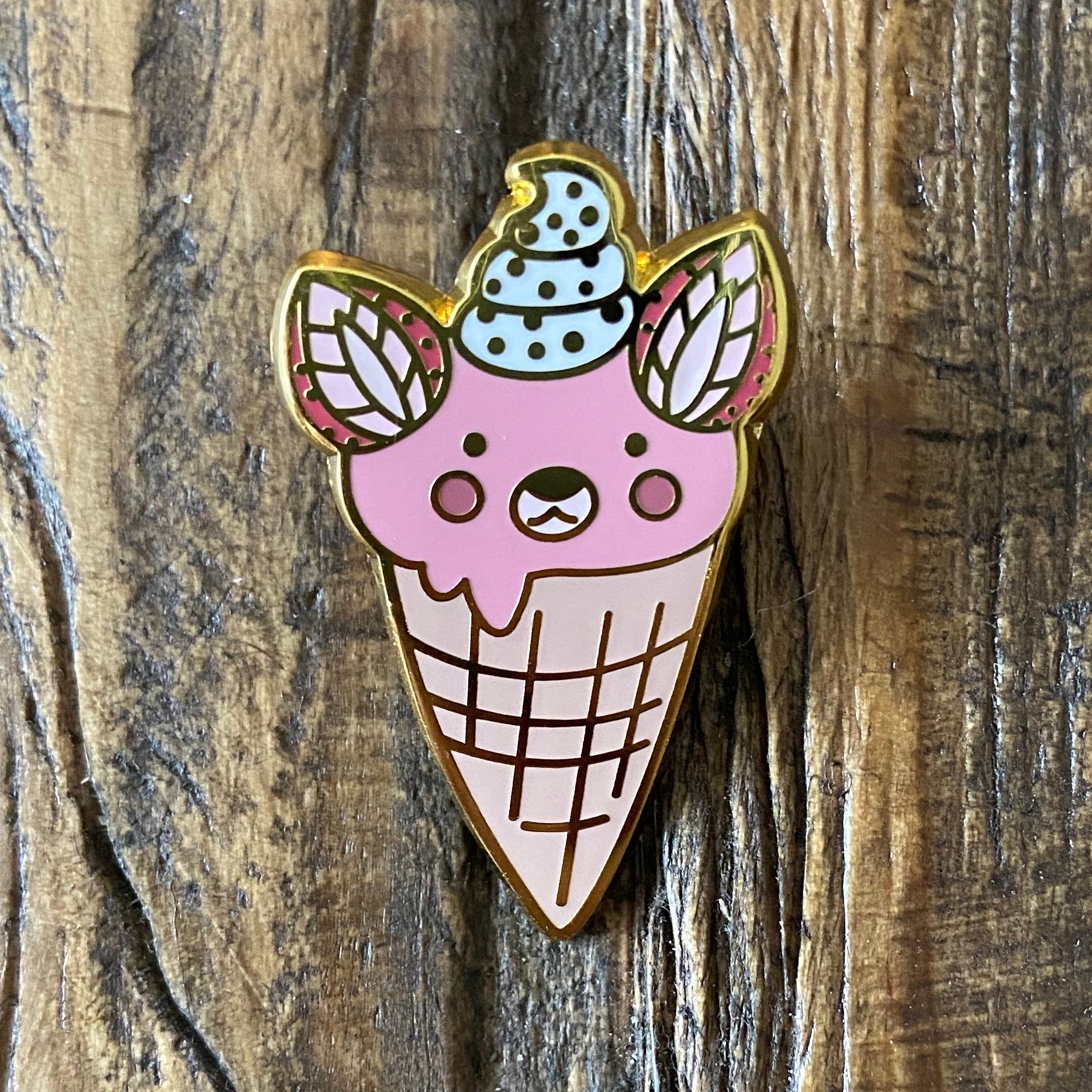 Sox Ice Cream Pin V2